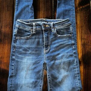 American Eagle Outfitters Women's Dark Blue Skinny Jeggings